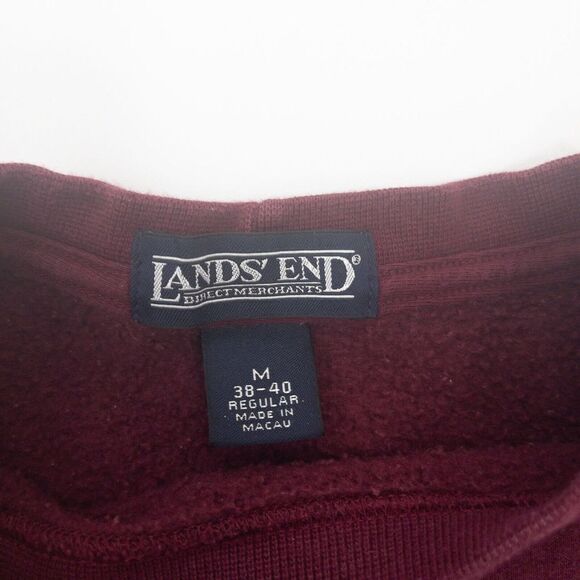 Vintage Lands End‎ Crew Neck Sweater Mens Medium 1990’s Direct Merchants - Picture 3 of 7